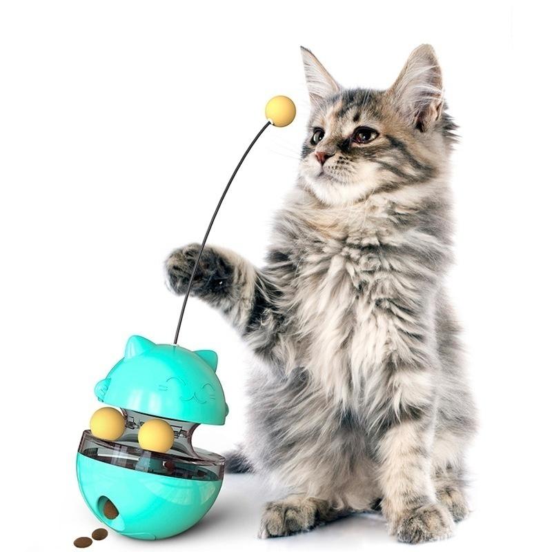 Cat Toys Pet Toy Tumbler Turntable Supplies Missing Food Ball For