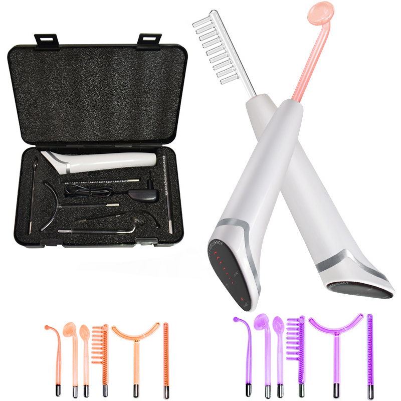 High Frequency Electrode Wand Touch Screen Electrotherapy Glass Tube Beauty Device Acne Spot Remover Facial Skin Care Spa Raben
High Frequency Electrode Wand Touch Screen Electrotherapy Glass Tube Beauty Device Acne Spot Remover Facial Skin Care Spa Raben