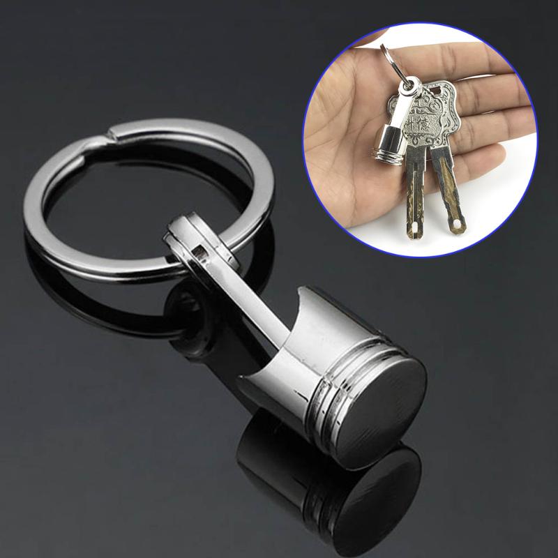 Keychains Auto Car Part Silver Metal Piston Key Ring Chain Keyring Keychain Keyfob Pendant Fancy 1Pcs
Keychains Auto Car Part Silver Metal Piston Key Ring Chain Keyring Keychain Keyfob Pendant Fancy 1Pcs