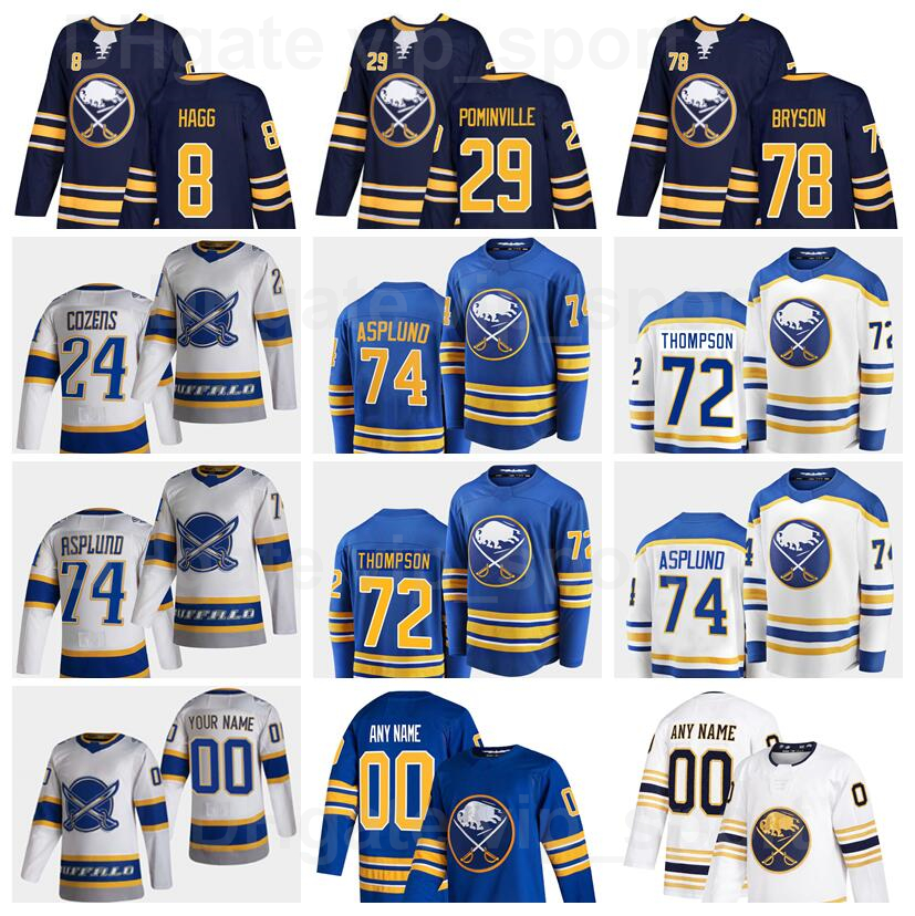 Hockey Buffalo Sabres 78 Jacob Bryson Jersey 24 Dylan Cozens 8 Robert Hagg 74 Rasmus Asplund 72 Tage Thompson 29 Vinnie Hinostroza Home Away Custom Name Number, White
Hockey Buffalo Sabres 78 Jacob Bryson Jersey 24 Dylan Cozens 8 Robert Hagg 74 Rasmus Asplund 72 Tage Thompson 29 Vinnie Hinostroza Home Away Custom Name Number, White