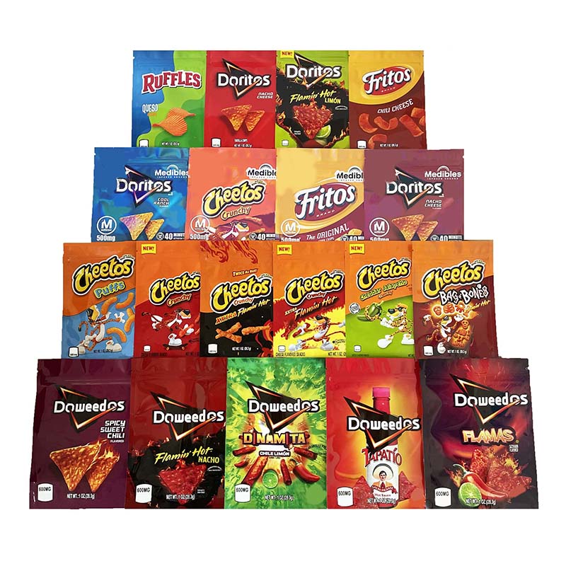 infused cookie photo chips snack packaging bags ruffles doritos fritos funyuns takis puffs crunchy resealable doweedos smell proof edibles flamin hot cheddar
infused cookie photo chips snack packaging bags ruffles doritos fritos funyuns takis puffs crunchy resealable doweedos smell proof edibles flamin hot cheddar