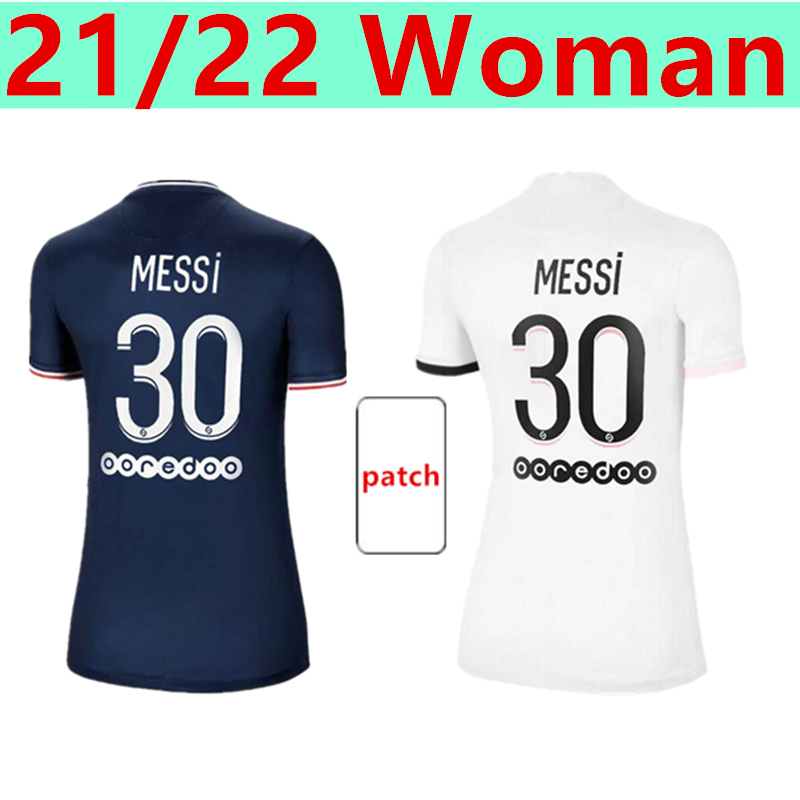 Woman 21 22 Paris MESSI MBAPPE KEAN soccer jersey MARQUINHOS VERRATTI KIMPEMBE Maillots de football shirt ICARDI DI MARIA DRAXLER, 21/22 home
Woman 21 22 Paris MESSI MBAPPE KEAN soccer jersey MARQUINHOS VERRATTI KIMPEMBE Maillots de football shirt ICARDI DI MARIA DRAXLER, 21/22 home