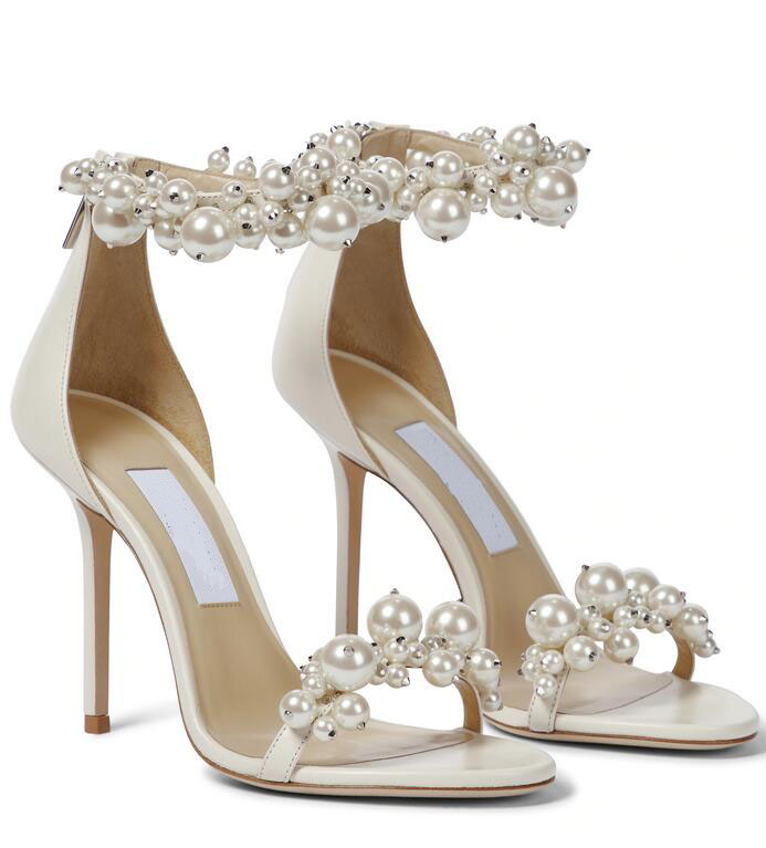 Romantic Wedding Shoes Maisel sandals pearls Pointy Pumps Open toe round head strap Designer high Heels Dress Party shoe elegance Size 34 to 43
Romantic Wedding Shoes Maisel sandals pearls Pointy Pumps Open toe round head strap Designer high Heels Dress Party shoe elegance Size 34 to 43