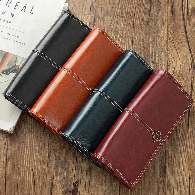 Retro Zipper Womens Wallet Oil Wax PU Leather Long Card Holder Soft Wallets for Women 2022 Multi-function Large Capacity Clutch, Customize
Retro Zipper Womens Wallet Oil Wax PU Leather Long Card Holder Soft Wallets for Women 2022 Multi-function Large Capacity Clutch, Customize