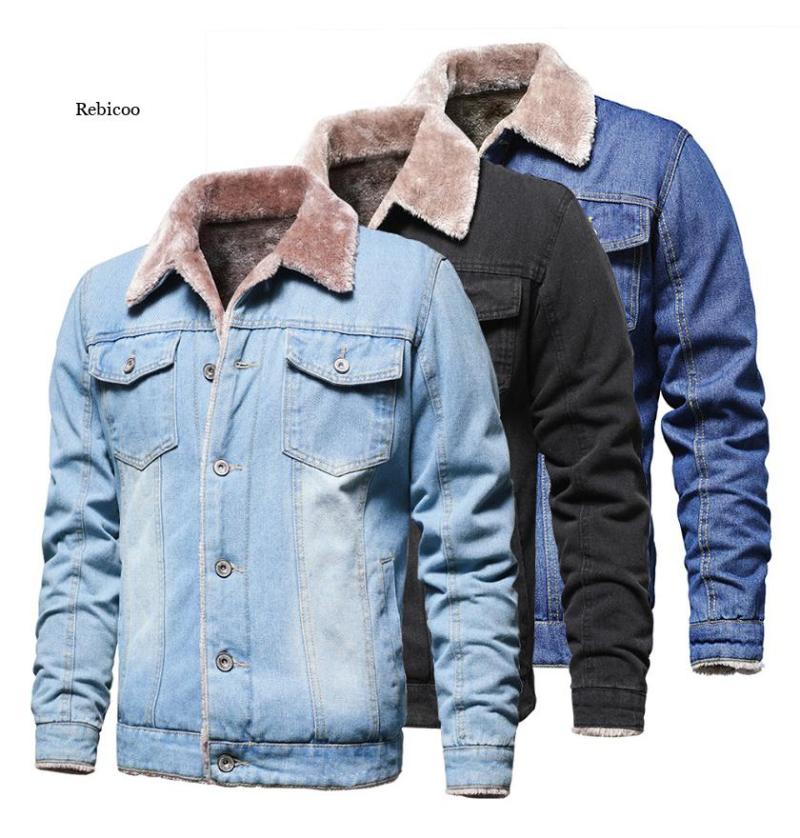 Men's Jackets Autumn Winter Men Classic Thick Warm Fleece Denim Jacket Coat Outwear Outfits Vintage Motor Jeans Plus, Black
Men's Jackets Autumn Winter Men Classic Thick Warm Fleece Denim Jacket Coat Outwear Outfits Vintage Motor Jeans Plus, Black