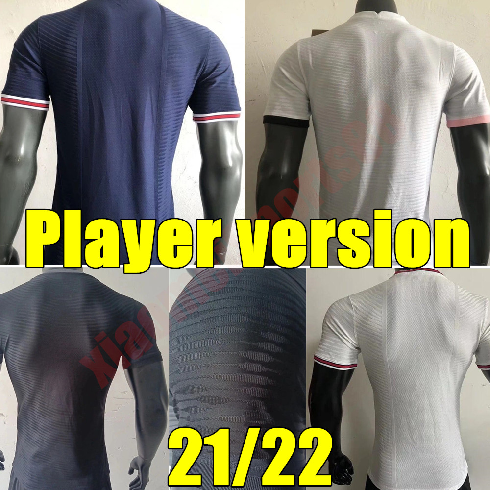Top 21 22 Men Player version adult soccer Jerseys Maillots football 2021 2022 SERGIO RAMOS MBAPPE ICARDI shirt Men kit sets maillot de foot PsGS, Away+league patch
Top 21 22 Men Player version adult soccer Jerseys Maillots football 2021 2022 SERGIO RAMOS MBAPPE ICARDI shirt Men kit sets maillot de foot PsGS, Away+league patch