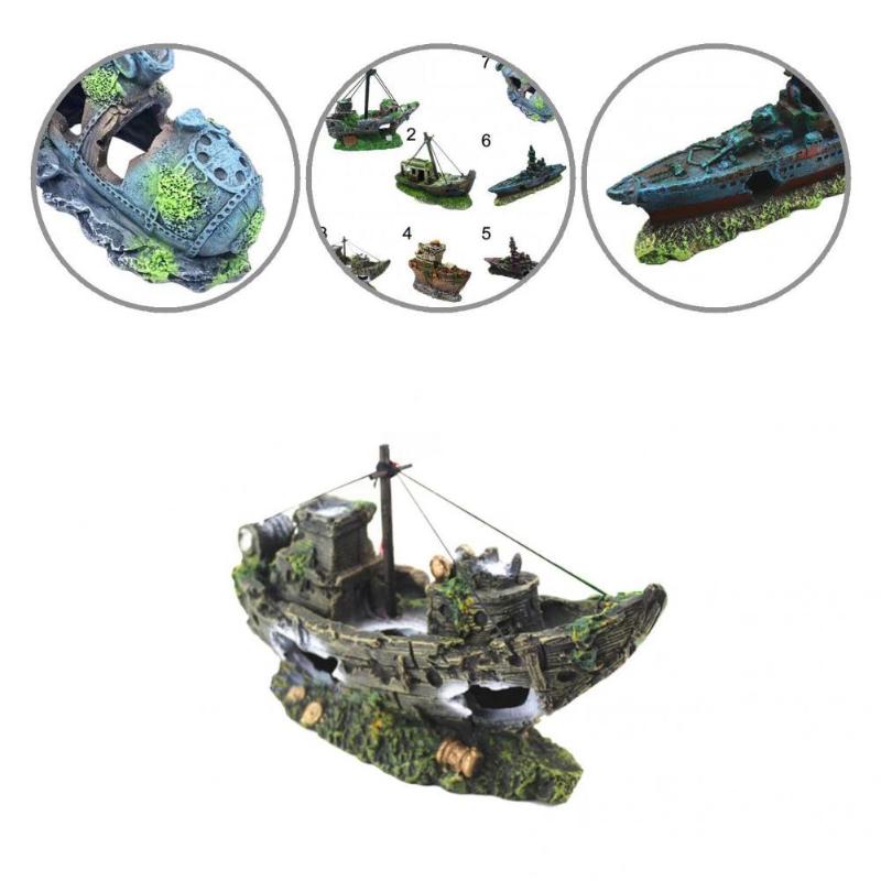 Decorations Wonderful Clear Carved Washable Aquarium Landscape Fish Tank Ornament For Office Sunken Boat Decoration
Decorations Wonderful Clear Carved Washable Aquarium Landscape Fish Tank Ornament For Office Sunken Boat Decoration