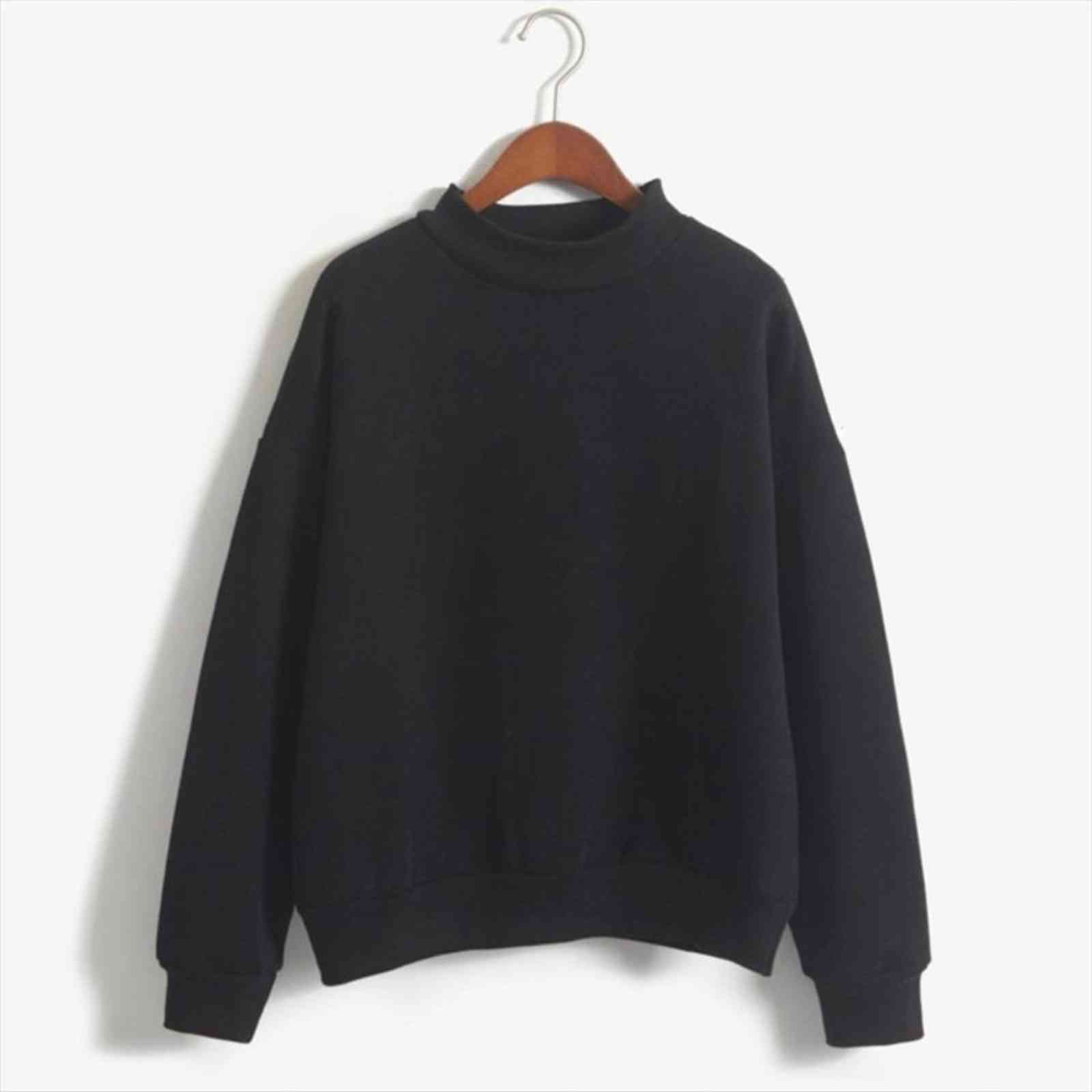 dropshipping arrivals turtleneck women hoodies harajuku streetwear kpop clothes 888, Black
dropshipping arrivals turtleneck women hoodies harajuku streetwear kpop clothes 888, Black