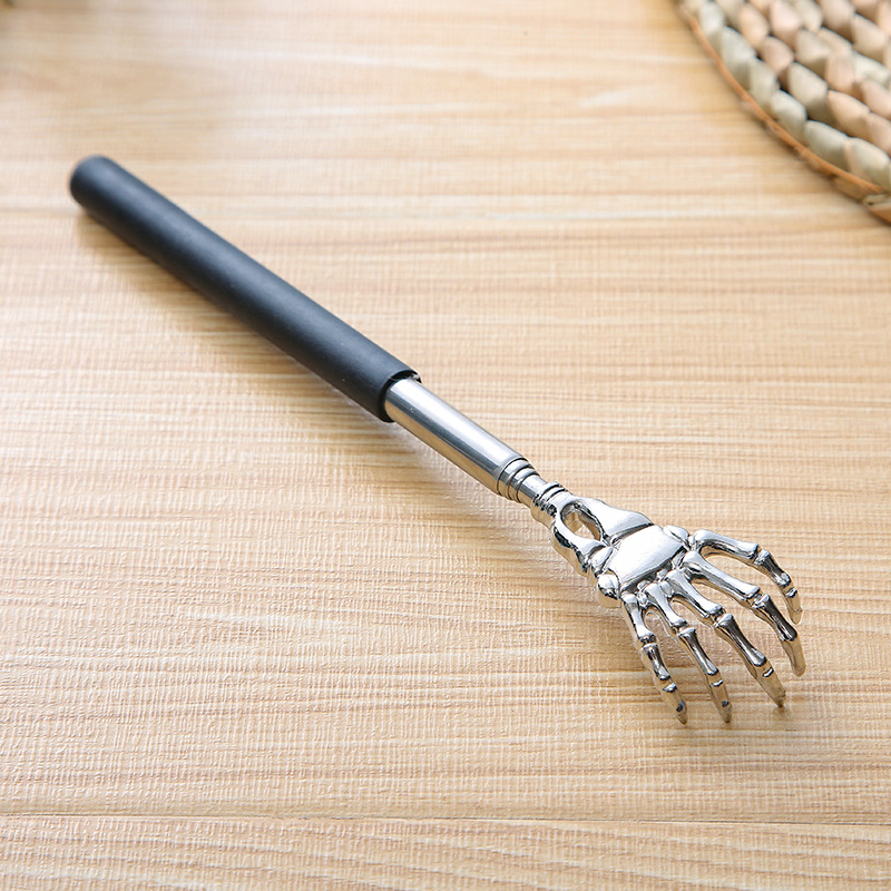 Telescopic Extendable Anti Itch Claw Scratching Massager Massage Tools Portable Adjustable Back Scratcher Stainless Steel Eliminating Dorsum Itching H