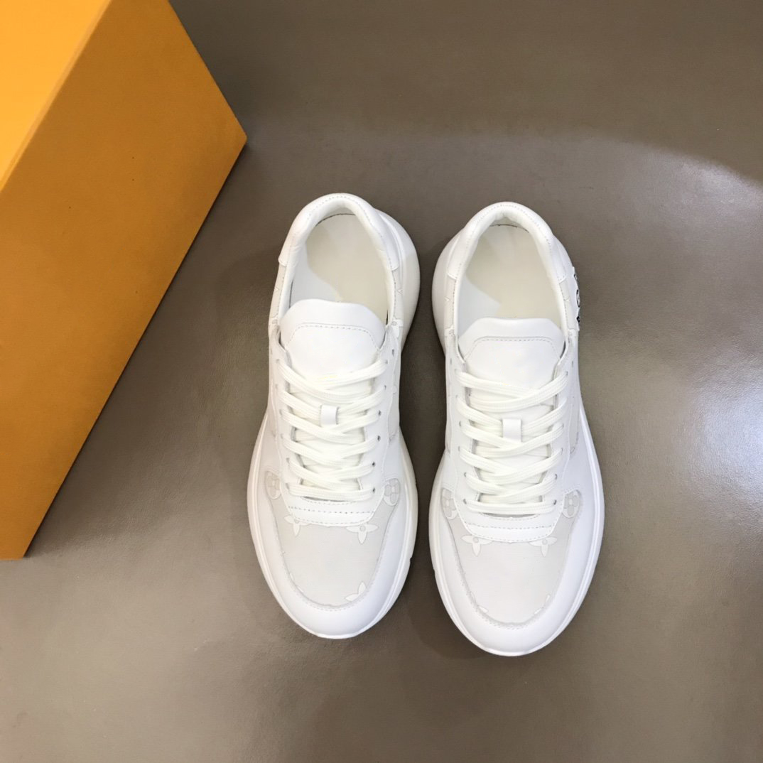 High quality Luxury designer sneaker mens Shoes Classic Soft cowhide stitching for men's high-end casual sneakers with box size38-45, As picture 2
High quality Luxury designer sneaker mens Shoes Classic Soft cowhide stitching for men's high-end casual sneakers with box size38-45, As picture 2