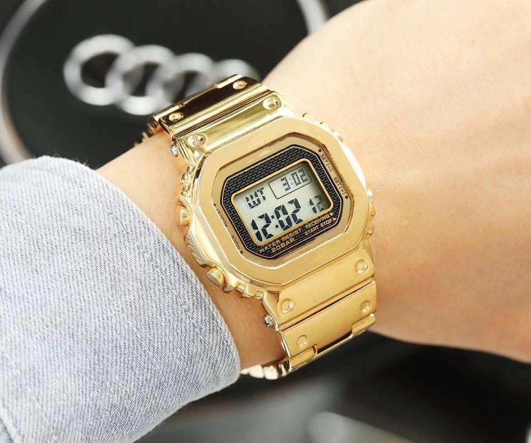 Fashion style GMW-B5000 leisure sport quartz men's watch LED digital square waterproof shockproof high quality world time, Slivery;brown
Fashion style GMW-B5000 leisure sport quartz men's watch LED digital square waterproof shockproof high quality world time, Slivery;brown