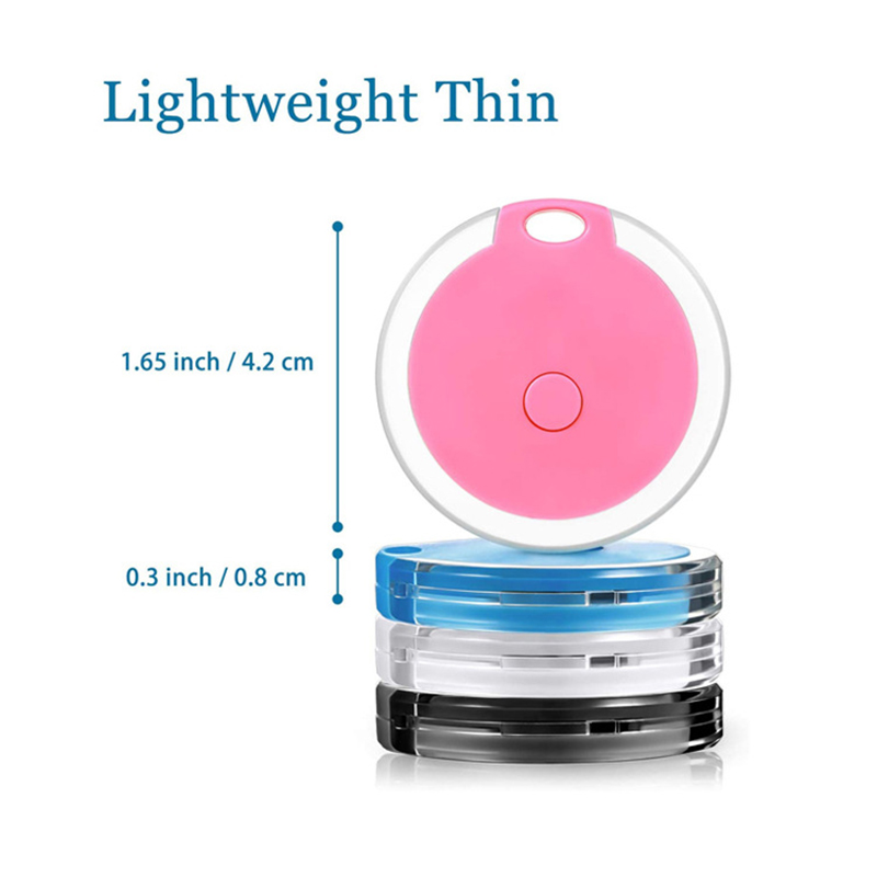 4pcs Anti-Lost Alarm Mini Pets Smart Tracker Bluetooth 4.0 GPS Locator Keychain For Pet Dog Cat Child ITag Key Finder Collar