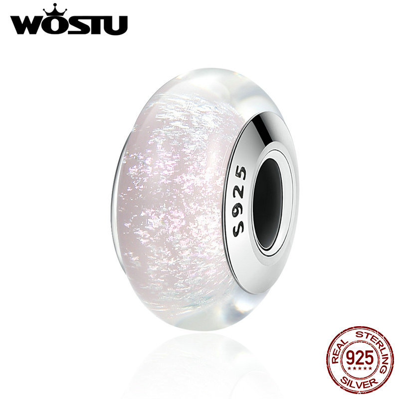 WOSTU Handmade 925 Sterling Silver Bubble Murano Glass Beads Fit Original WST Charm Bracelet Bangle DIY Jewelry Gift CQZ065 Q0531
WOSTU Handmade 925 Sterling Silver Bubble Murano Glass Beads Fit Original WST Charm Bracelet Bangle DIY Jewelry Gift CQZ065 Q0531