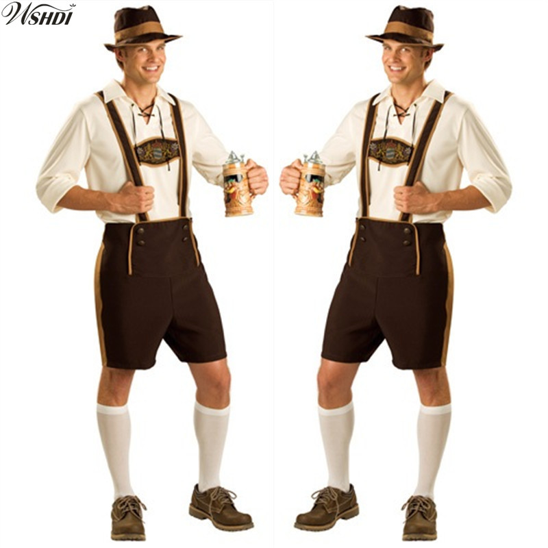 Oktoberfest Costume Lederhosen Bavarian Octoberfest German Festival Beer Halloween for Men Beer Costumes Plus Size M,L,XL,2XL
Oktoberfest Costume Lederhosen Bavarian Octoberfest German Festival Beer Halloween for Men Beer Costumes Plus Size M,L,XL,2XL