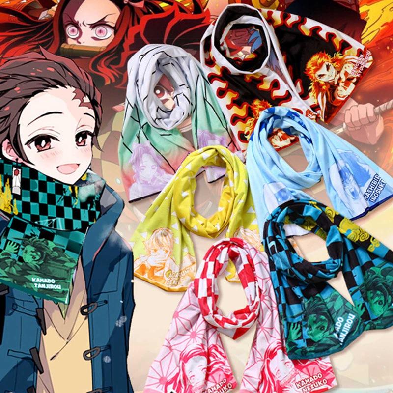 Scarves Anime Demon Slayer Kimetsu No Yaiba Tanjiro Kamado Nezuko Giyuu Cosplay Costumes Winter Scarf Halloween Party For Women
Scarves Anime Demon Slayer Kimetsu No Yaiba Tanjiro Kamado Nezuko Giyuu Cosplay Costumes Winter Scarf Halloween Party For Women