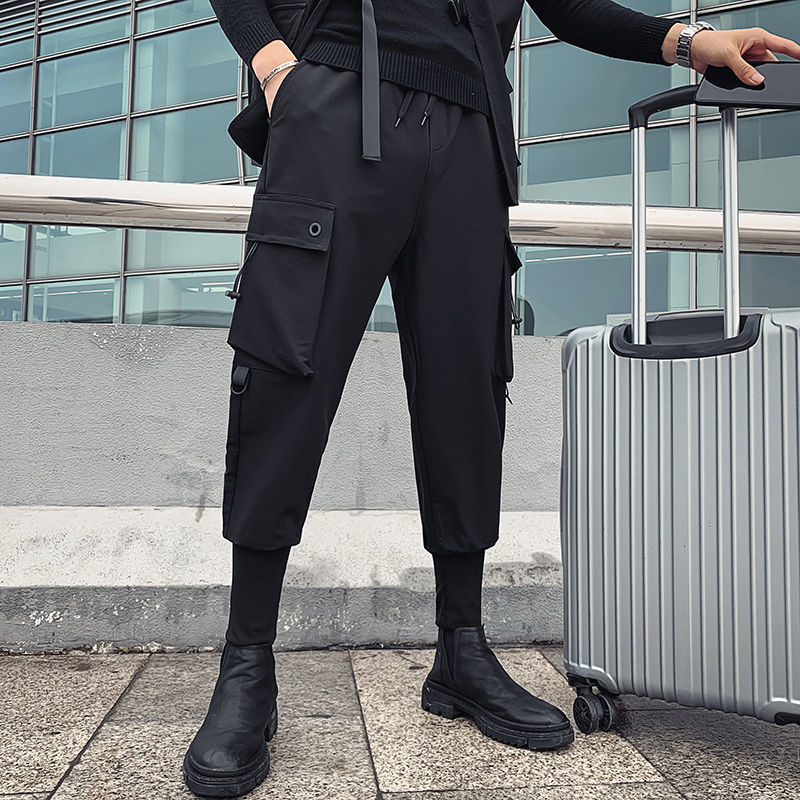 2021 New Autumn Winter Plus Veet Harem Men's Slim Fashion Black Pants Men Streetear Hip-hop Trousers Mens M-3xl Parc
2021 New Autumn Winter Plus Veet Harem Men's Slim Fashion Black Pants Men Streetear Hip-hop Trousers Mens M-3xl Parc