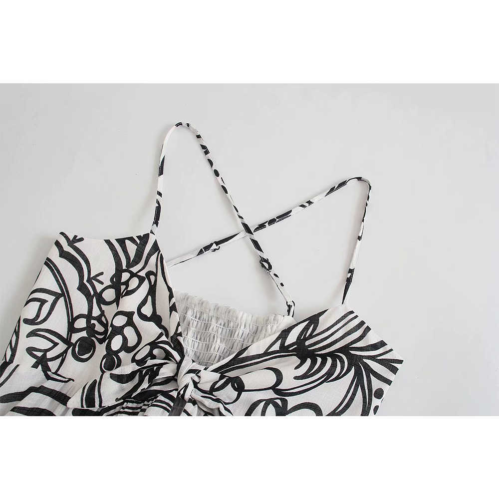 Summer Dress Women Halter Maxi Dress elegant Casual Fashion Chic Lady Printed Dresses Woman 210709