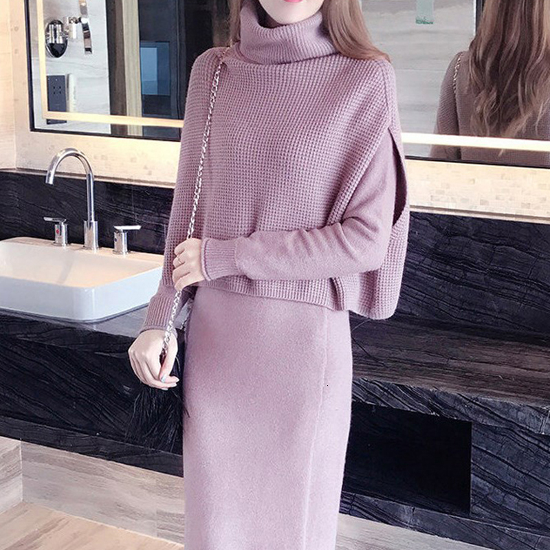 Women Winter Suits Fashions Women's Turtlenecks Top Line in Knitted or Crocheted Ladies Knit Suit 2 Y31w
Women Winter Suits Fashions Women's Turtlenecks Top Line in Knitted or Crocheted Ladies Knit Suit 2 Y31w