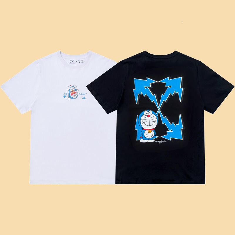 T-Shirt Tees Tee version of Doraemon white limited stereo arrow short sleeve tshirt men' and women' round neck cotton
T-Shirt Tees Tee version of Doraemon white limited stereo arrow short sleeve tshirt men' and women' round neck cotton