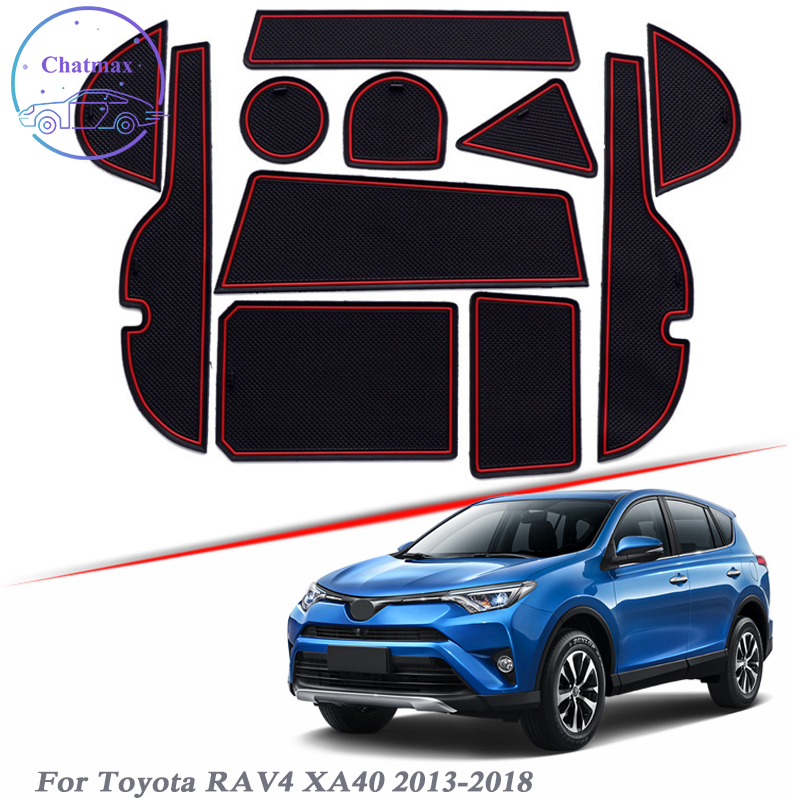 14pcs Car Styling For Toyota RAV4 XA40 2013-2018 Latex Gate slot pad Interior Door Groove Mat Non-slip dust Interior With Car Brand LOGO
14pcs Car Styling For Toyota RAV4 XA40 2013-2018 Latex Gate slot pad Interior Door Groove Mat Non-slip dust Interior With Car Brand LOGO