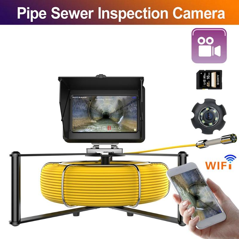 Fish Finder Pipe Inspection Video Camera, 20M/30M/50M IP68 Waterproof Drain Sewer Camera System 7 Inch IPS 1200 TVL
Fish Finder Pipe Inspection Video Camera, 20M/30M/50M IP68 Waterproof Drain Sewer Camera System 7 Inch IPS 1200 TVL