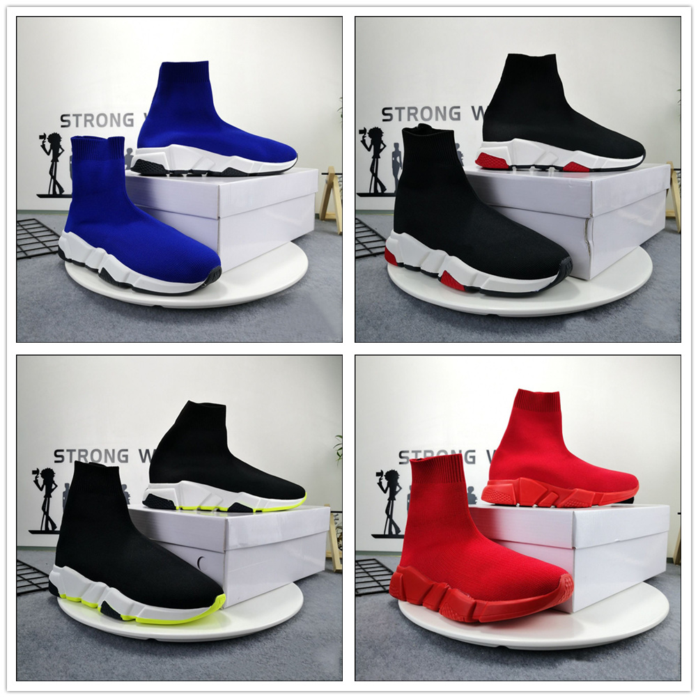 Men Women Casual Shoes Sock 1 2.0 Walking Shoe speed trainer Original Paris Lady Black White Red Lace Socks Sports Sneakers Top Quality Boots Clear Sole Size US6-US12, Shoes box
Men Women Casual Shoes Sock 1 2.0 Walking Shoe speed trainer Original Paris Lady Black White Red Lace Socks Sports Sneakers Top Quality Boots Clear Sole Size US6-US12, Shoes box