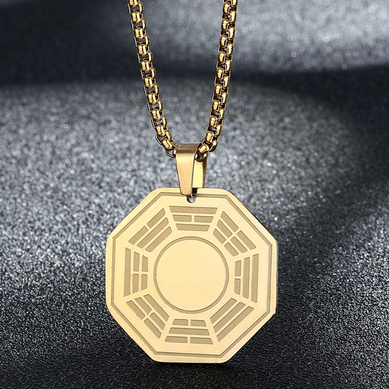Pendant Necklaces Stainless Steel Sanskrit Yoga Yin Yang Necklace For Women Buddhism Vintage Jewelry Talisman Men Gift
Pendant Necklaces Stainless Steel Sanskrit Yoga Yin Yang Necklace For Women Buddhism Vintage Jewelry Talisman Men Gift