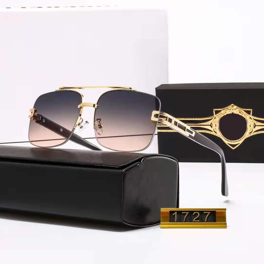 Fashion Sunglasses High Quality Designer 1727 Man Woman Casual Glasses Brand Sun Lenses Personality Eyewear With original box
Fashion Sunglasses High Quality Designer 1727 Man Woman Casual Glasses Brand Sun Lenses Personality Eyewear With original box