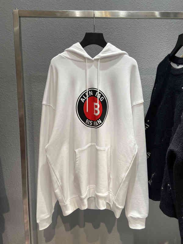 Men's Hoodies & Sweatshirts Correct version autumn winter Paris B family circle printed men's and women's couple's Terry Sweater Hoodie KMU, White
Men's Hoodies & Sweatshirts Correct version autumn winter Paris B family circle printed men's and women's couple's Terry Sweater Hoodie KMU, White