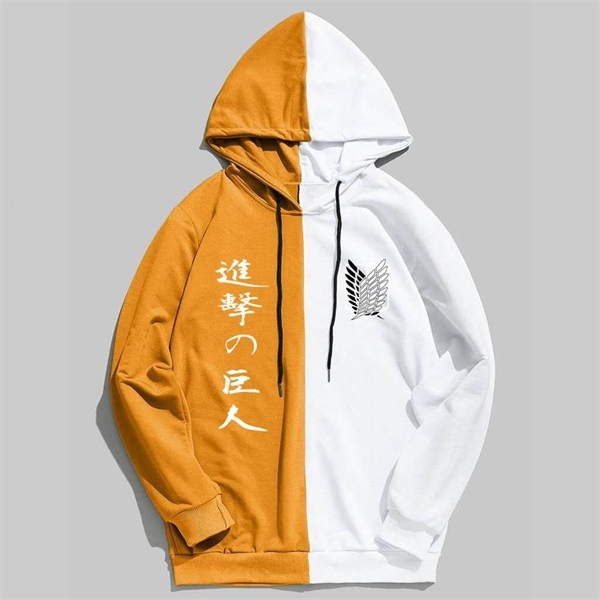The Giant splice hoodie for the 2020 Summer assault the Liberty Wing Survey soldier commander anime thin hoodie Y0809
