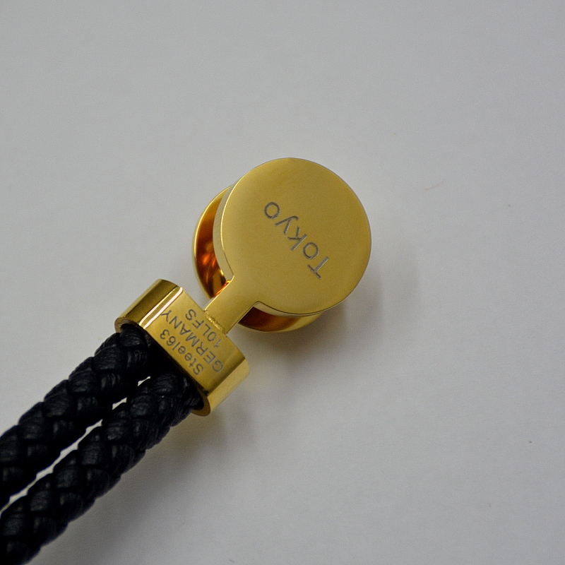 Promotion Classical Black Woven Leather Bracelets Luxury MtB Branding French Mens Man Jewelry Charm Bracelets Pulseira As Birthd99
