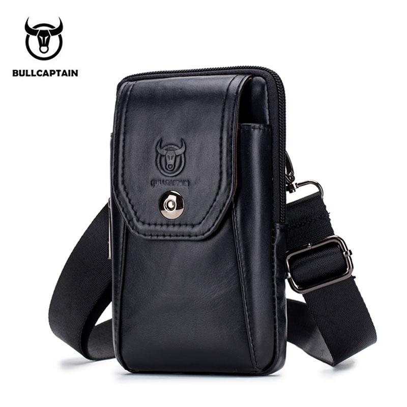 Waist Bags BULLCAPTAIN Genuine Leather Men's Packs Phone Pouch Bag Male Small Chest Shoulder Belt, Black
Waist Bags BULLCAPTAIN Genuine Leather Men's Packs Phone Pouch Bag Male Small Chest Shoulder Belt, Black