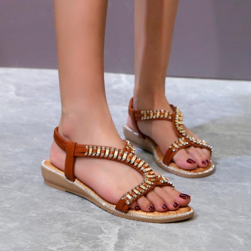 Sandals 2021 Platform Women Summer Crystal Roman Shoes Woman Wedges Chaussure Femme Casual Open Toe Sandalias Mujer, Black
Sandals 2021 Platform Women Summer Crystal Roman Shoes Woman Wedges Chaussure Femme Casual Open Toe Sandalias Mujer, Black