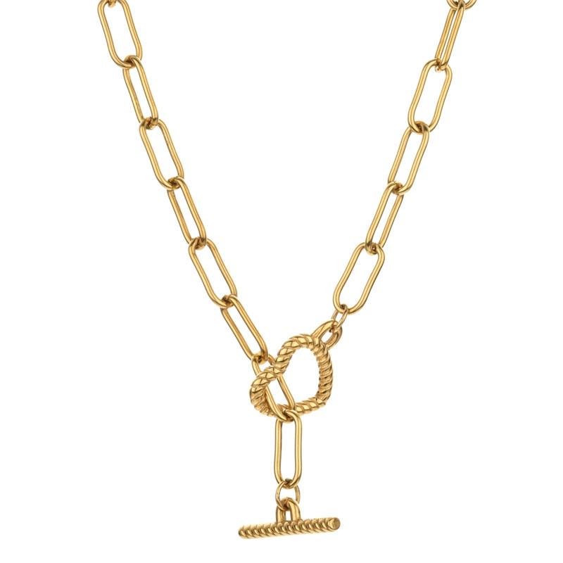 Pendant Necklaces Fashion Thread Love Ot Buckle Clip Neck Chain Punk European And American Style Stainless Steel Clavicle, Silver
Pendant Necklaces Fashion Thread Love Ot Buckle Clip Neck Chain Punk European And American Style Stainless Steel Clavicle, Silver