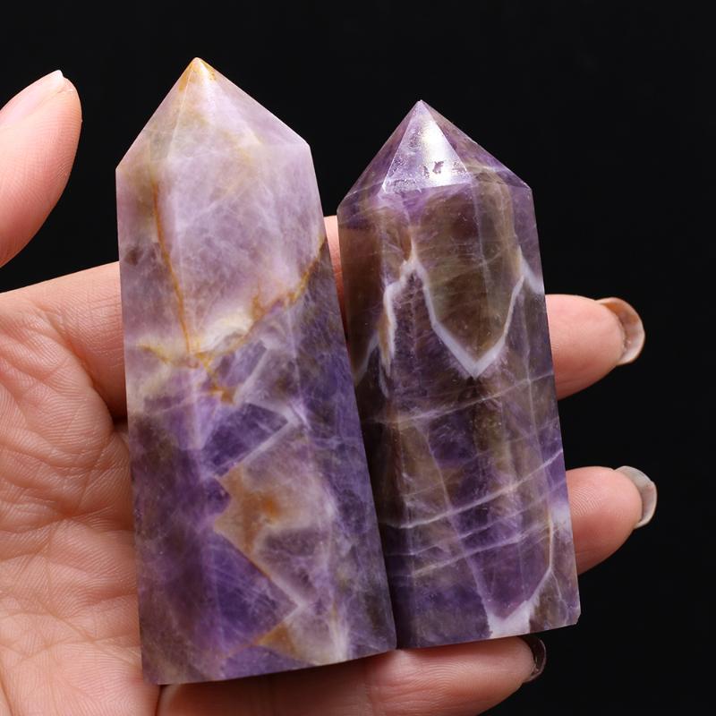 Charms Natural Crystals Stone Furnishing Articles Amethyst Six Prism Rough Rock Reiki Healing Home Decoration Gift, Bronze;silver
Charms Natural Crystals Stone Furnishing Articles Amethyst Six Prism Rough Rock Reiki Healing Home Decoration Gift, Bronze;silver