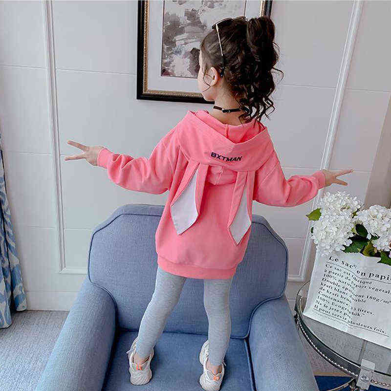 Child Girl tracksuit Clothes Set Teen Baby Tracksuit Spring Autumn Long Sleeve 2 Piece Children Suits 4 6 8 10 12 Years 211104