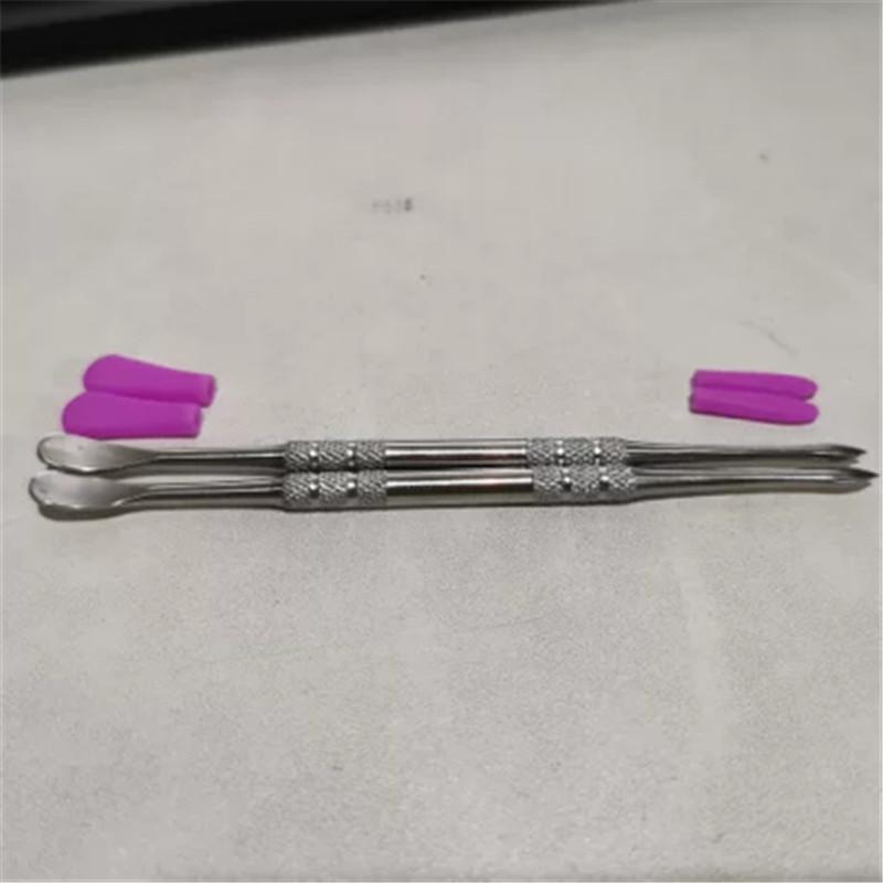 Other Smoking Accessories Stainless Steel Dabber Tools 121mm Concentrate Wax for dry herb water pipe glass bong digging with silicone tips
Other Smoking Accessories Stainless Steel Dabber Tools 121mm Concentrate Wax for dry herb water pipe glass bong digging with silicone tips