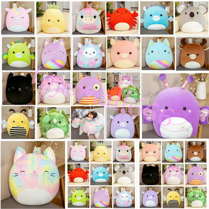 25-40cm Squishmallow dolls Twenty styles Gummy colorful doll unicorn cat pig bee dinosaur pillow plush toy Christmas gift, Multicolor
25-40cm Squishmallow dolls Twenty styles Gummy colorful doll unicorn cat pig bee dinosaur pillow plush toy Christmas gift, Multicolor