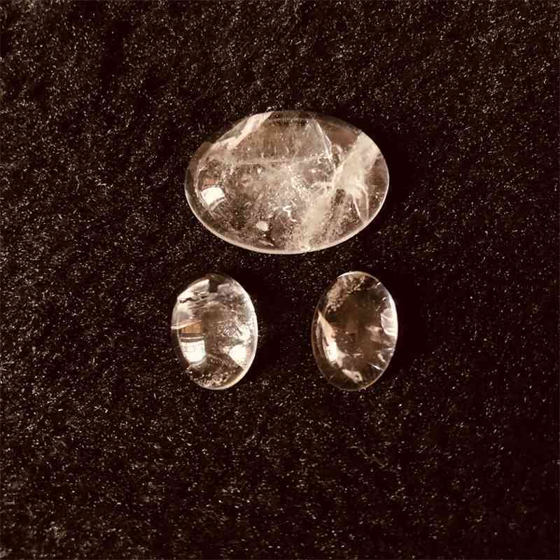 Natural Clear Quartz Crystal Loose Stone 8x12mm 10x14mm 13x18mm 15x20mm Oval Gem stone Cabochon Ring face 10piece/lot
Natural Clear Quartz Crystal Loose Stone 8x12mm 10x14mm 13x18mm 15x20mm Oval Gem stone Cabochon Ring face 10piece/lot