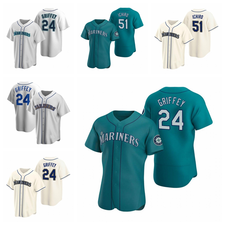 Custom Baseball Jerseys 24 Ken Griffey Jr. 51 Ichiro Suzuki 17 Haniger 15 Seager 2021 men women youth SeattleMarinersJersey 0806, Blue;black
Custom Baseball Jerseys 24 Ken Griffey Jr. 51 Ichiro Suzuki 17 Haniger 15 Seager 2021 men women youth SeattleMarinersJersey 0806, Blue;black