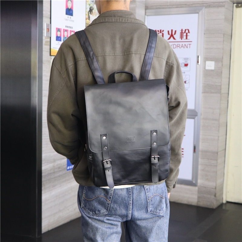 Threebox version new British Japanese Korean men's backpack fashion academy Style Men's and women's hand-held Backpack, Black
Threebox version new British Japanese Korean men's backpack fashion academy Style Men's and women's hand-held Backpack, Black
