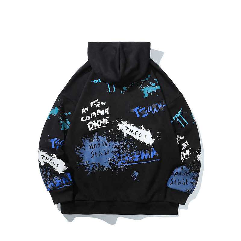 SingleRoad Mens Hoodies Men Harajuku Hip Hop Printed Oversized Fleece Japanese Streetwear Sweatshirt Male Orange Hoodie Men 201020