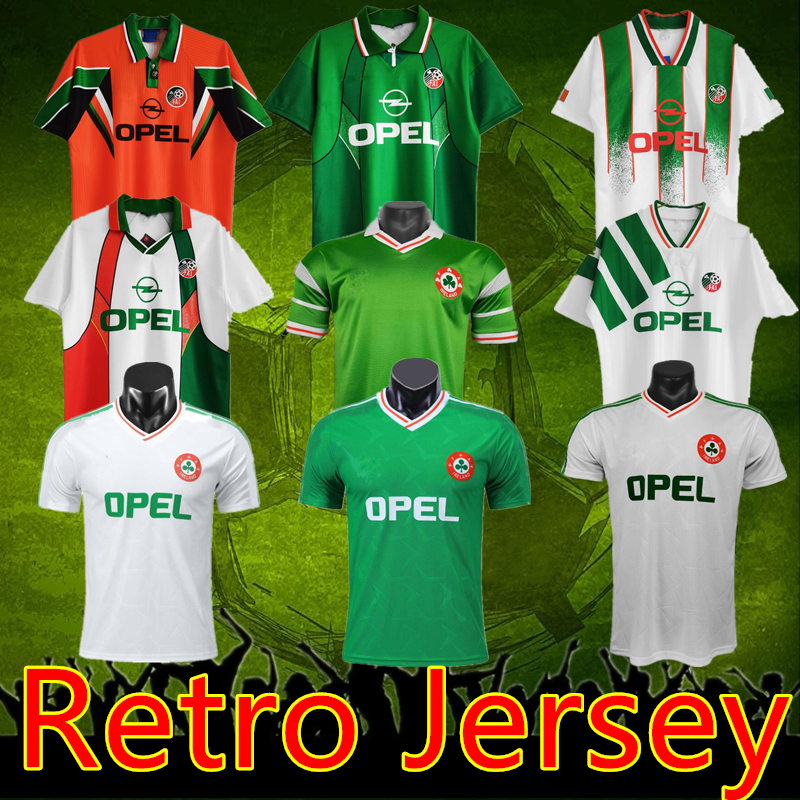 Ireland retro soccer jersey 1988 1990 92 93 94 96 97 98 Northern Irelan world cup home classic vintage Irish TOWNSEND Keane STAUNTON HOUGHTON football shirts, 1994
Ireland retro soccer jersey 1988 1990 92 93 94 96 97 98 Northern Irelan world cup home classic vintage Irish TOWNSEND Keane STAUNTON HOUGHTON football shirts, 1994