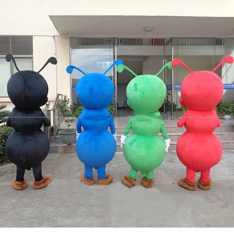 Halloween Black Ant Mascot Costume High quality Cartoon Anime theme character Christmas Carnival Costumes Adults Size Birthday Party Outdoor Outfit