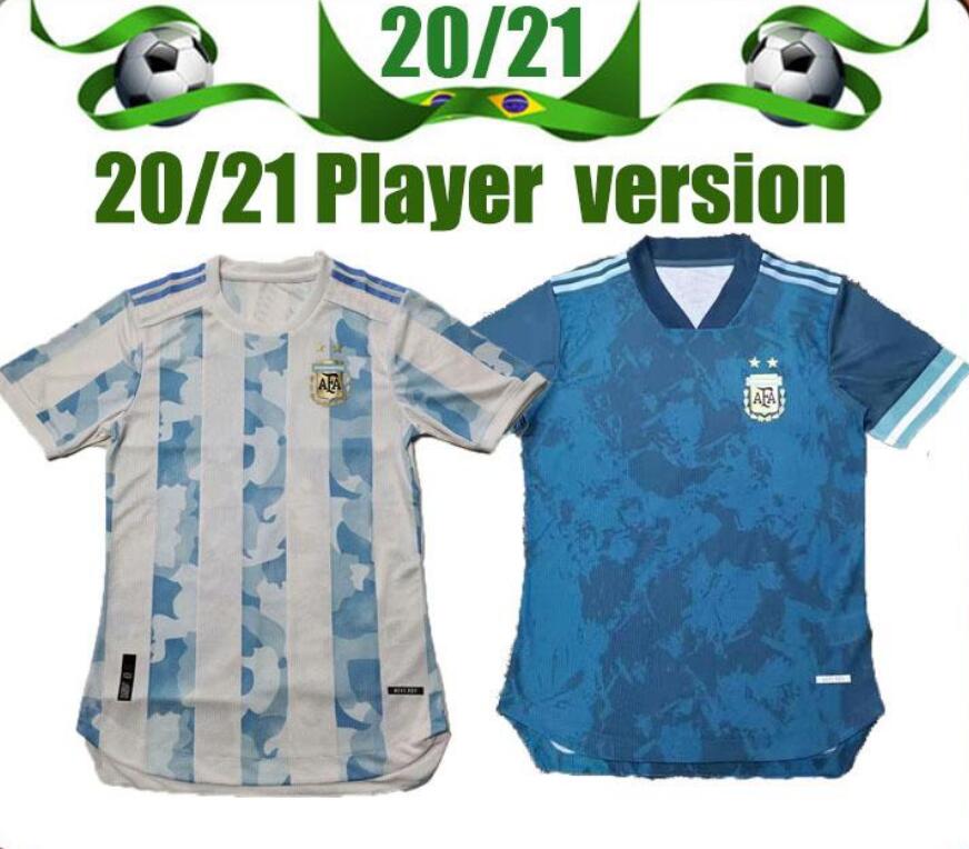 Men's Clothing 2020 Player version Argentina Jersey 20/21 Away Blue #10 MESSI Soccer Shirt AGUERO ICARDI DI MARIA Football Uniform Sales sleeve T Shirt, Home player version
Men's Clothing 2020 Player version Argentina Jersey 20/21 Away Blue #10 MESSI Soccer Shirt AGUERO ICARDI DI MARIA Football Uniform Sales sleeve T Shirt, Home player version
