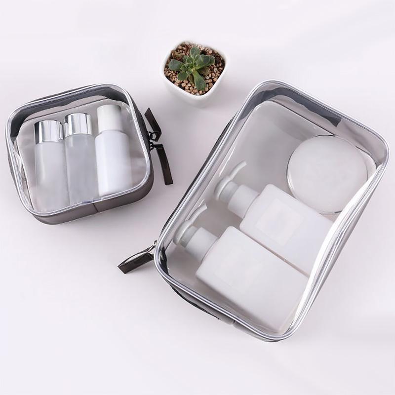 Storage Bags Transparent Pvc Cosmetic Bag Women Travel Zipper Clear Makeup Suitcase Pouch Zip Bra Beauty Cosmetics Organizers
Storage Bags Transparent Pvc Cosmetic Bag Women Travel Zipper Clear Makeup Suitcase Pouch Zip Bra Beauty Cosmetics Organizers