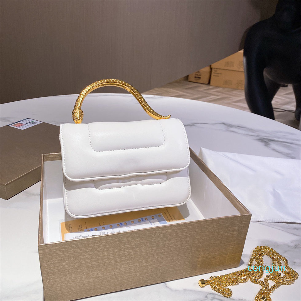 Designer-Women Luxurys Designers Bags Female Evening Bag Dinner Bags Shoulder Bages Handbag Snake Decoration Top Quanlity Cowhide Material, Black
Designer-Women Luxurys Designers Bags Female Evening Bag Dinner Bags Shoulder Bages Handbag Snake Decoration Top Quanlity Cowhide Material, Black
