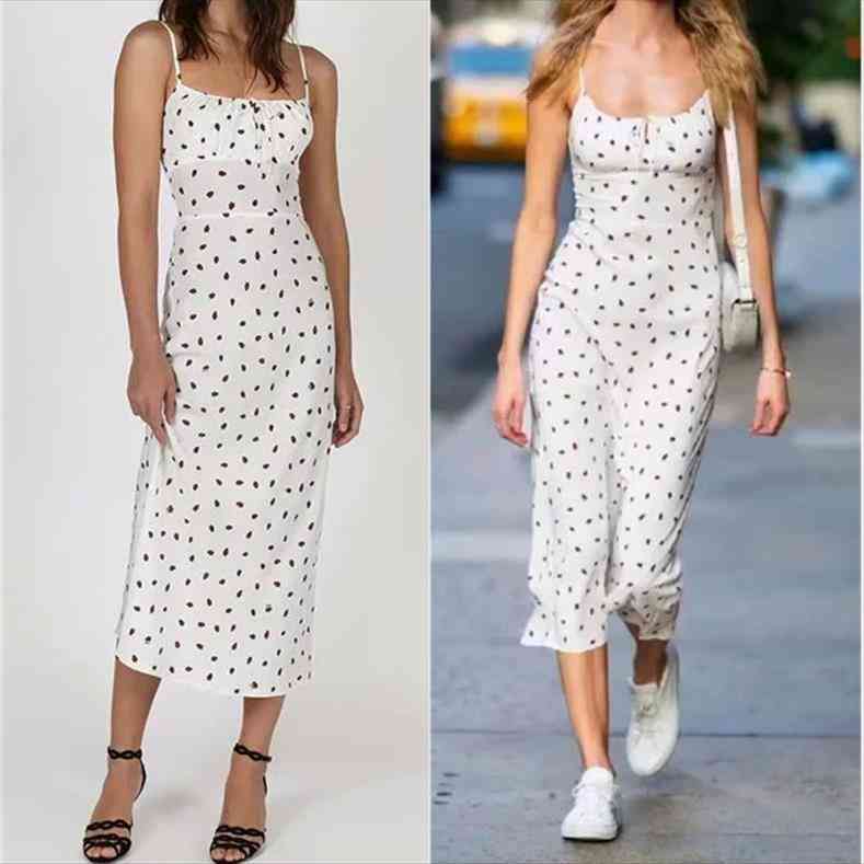 fashion summer strawberry dress midi vestidos print women dresses adjustable spaghetti straps white long sleeveless dress, Black;gray
fashion summer strawberry dress midi vestidos print women dresses adjustable spaghetti straps white long sleeveless dress, Black;gray