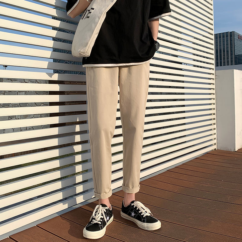 2021 New Men's Fashion Slim Fit Straight Casual Formal Western Suit Pants Black/khaki Color Social Trousers Plus Size M-3xl Legh
2021 New Men's Fashion Slim Fit Straight Casual Formal Western Suit Pants Black/khaki Color Social Trousers Plus Size M-3xl Legh