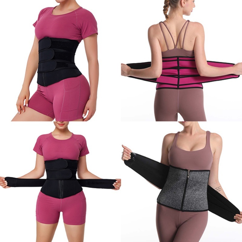STARKING Shaperwear Waist Trainer Neoprene Belt Weight Loss Cincher Body Shaper Tummy Control Strap Fitness Fat Burning Belt 210305